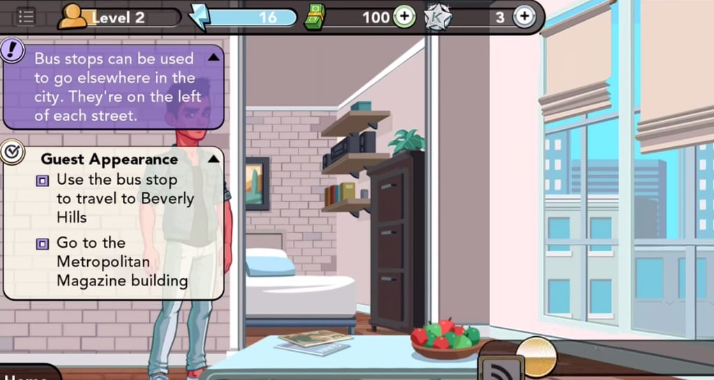 There's the Suggestion That a Celeb Wannabe Would Take a Bus