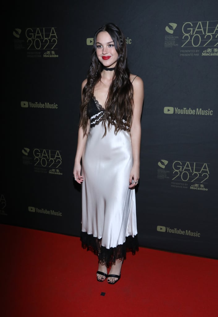 Olivia Rodrigo Wears a ’90s Inspired Slip Dress