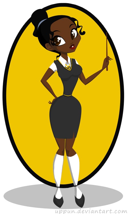 Tiana as Hufflepuff