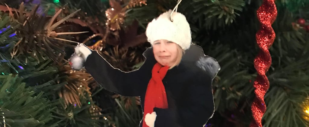 Mom Creates Photo Ornament of Stepdaughter Having a Meltdown
