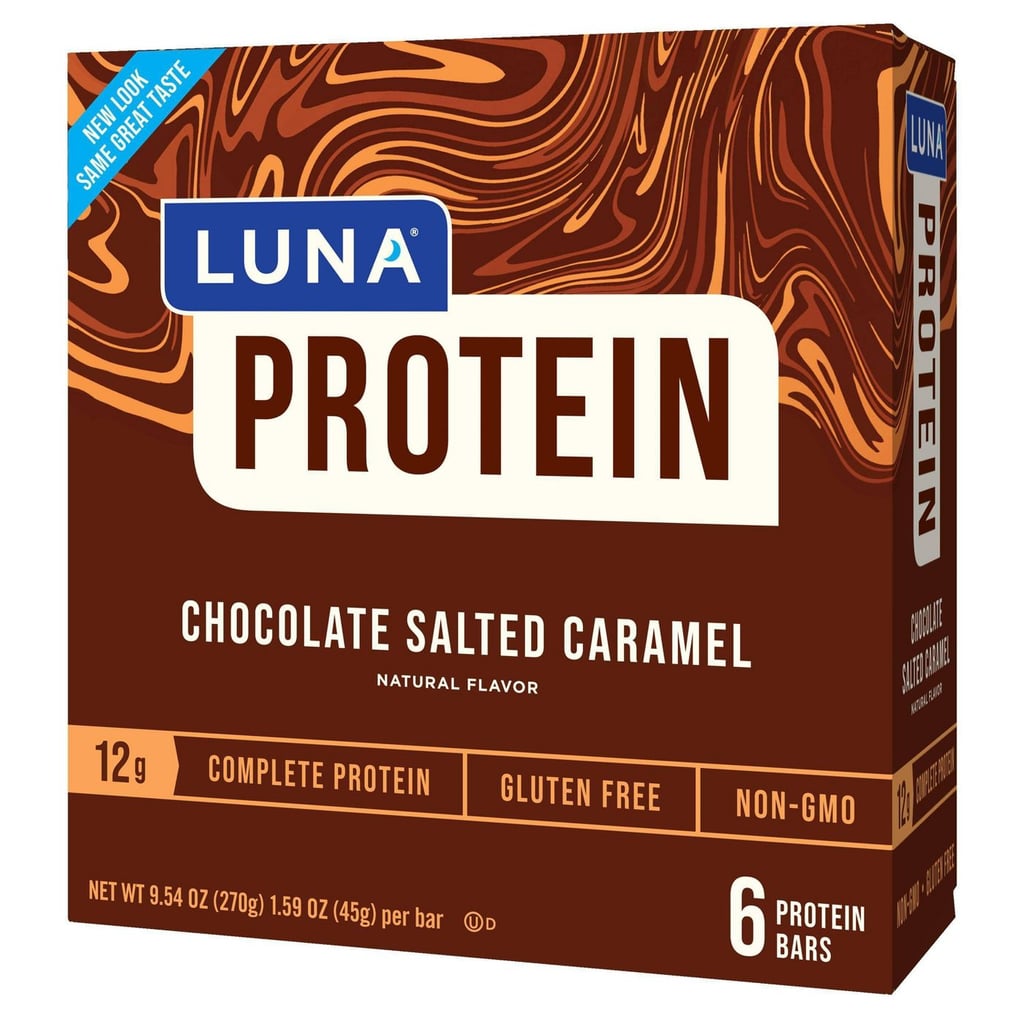 LUNA Protein Chocolate Salted Caramel Bars