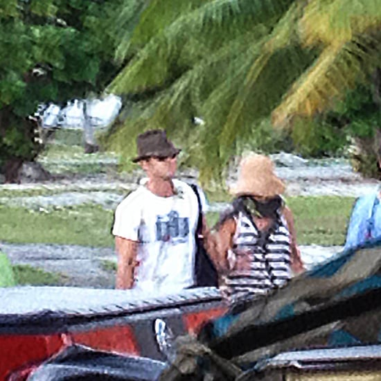 Jennifer Aniston & Justin Theroux Bora Bora Honeymoon Photos