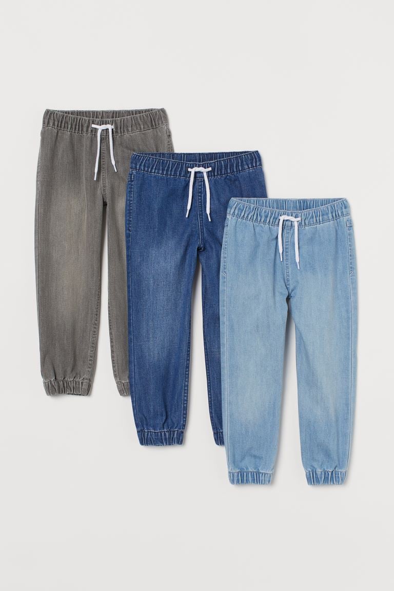 Denim joggers best sale for boys