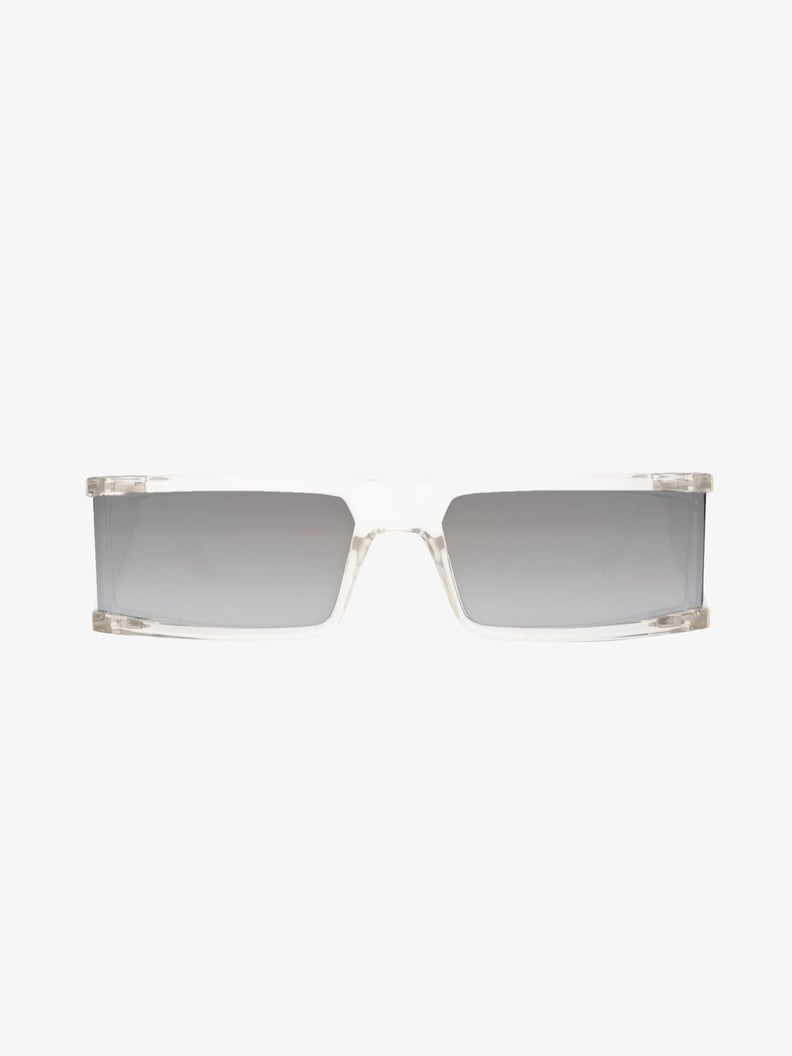 Kim Kardashian/Carolina Lemke Tempest Glasses in Clear Silver