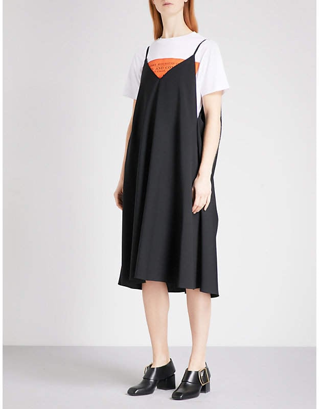 Loewe Sleeveless V-neck Trapeze Dress