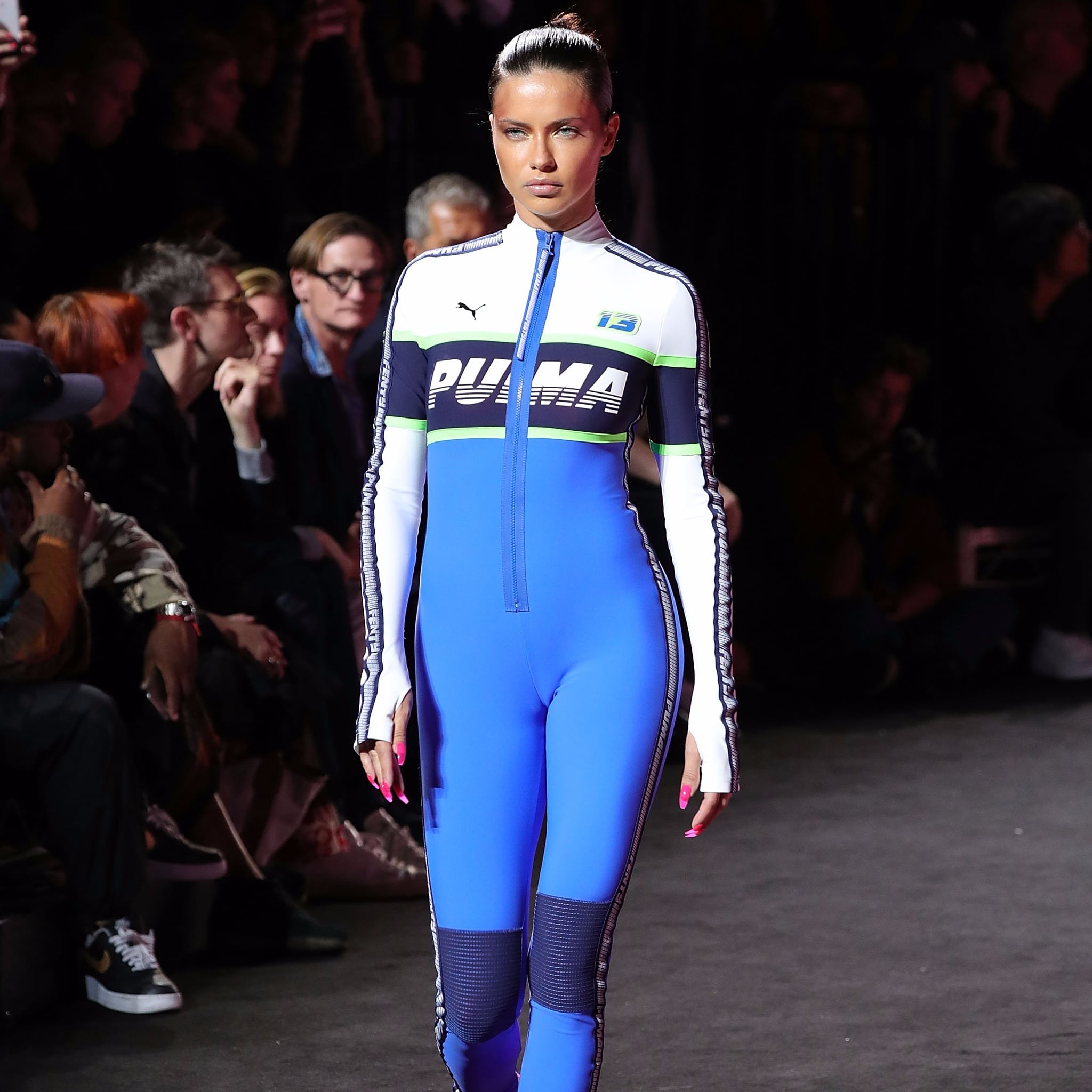 Adriana Lima New York Fashion Week 2017 Popsugar Latina