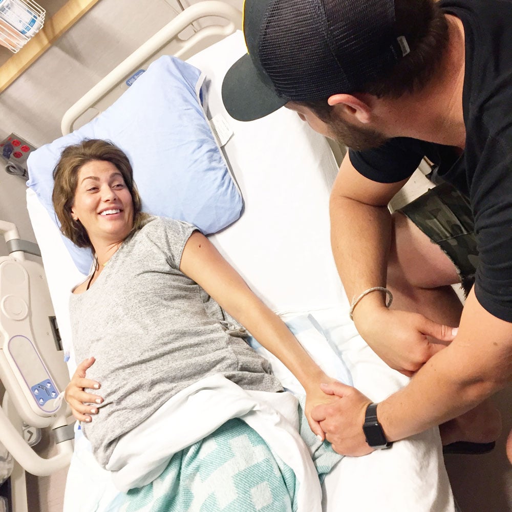 Jillian Harris's Birth Story and Pictures