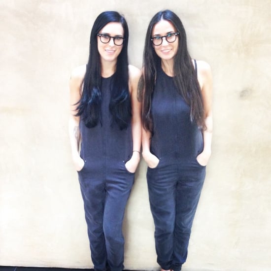 Rumer Willis and Demi Moore's Twinning Instagram