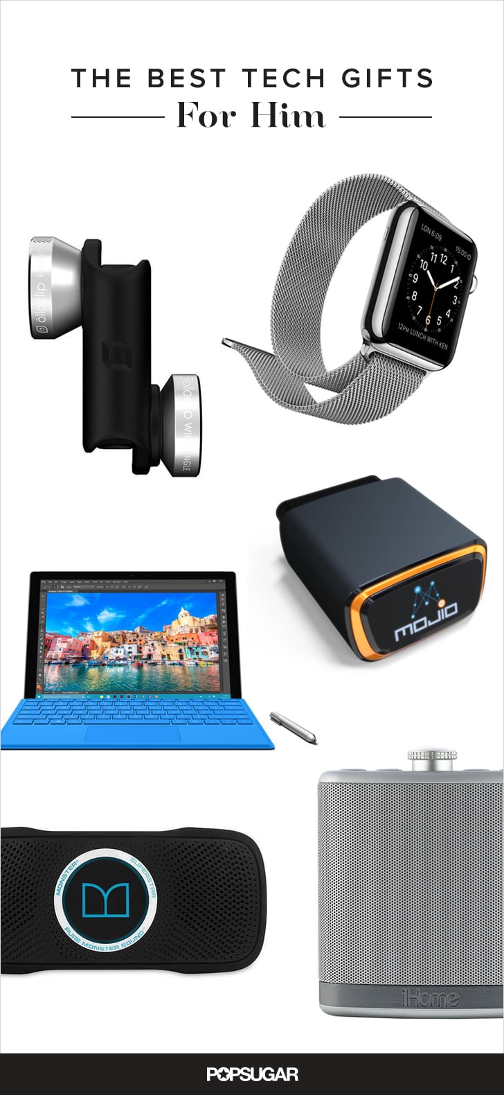 Technology & Gadgets 28 Unexpected HighTech Gifts For Him POPSUGAR