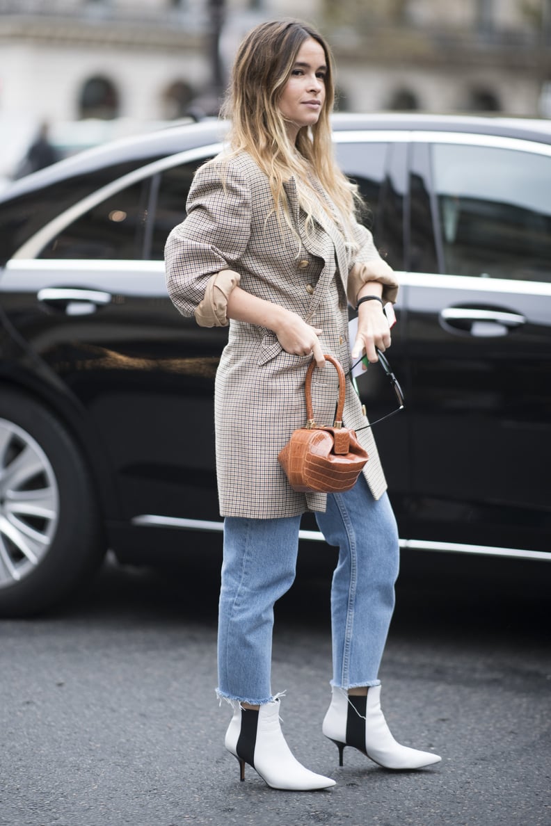 Dress One Down With Jeans and Booties