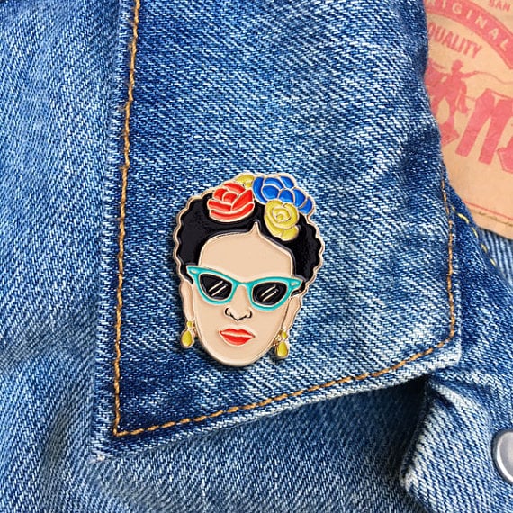 Frida Sunglasses Pin