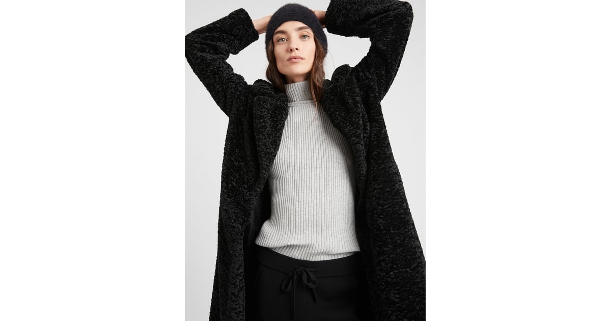 Banana Republic Sherpa Car Coat | 17 