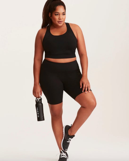Torrid Black Bike Short