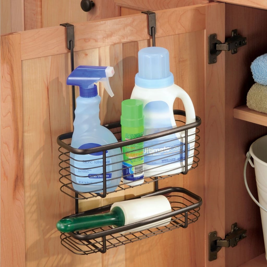 InterDesign Axis Over-the-Cabinet Steel Storage Basket