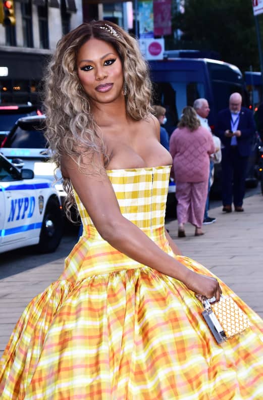Tartan top yellow dress