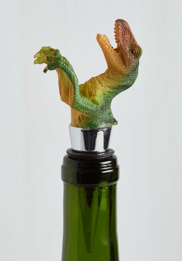 Shop it: Dino and Drinks Wine Stopper ($14)