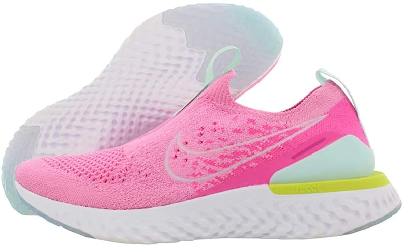 pink nike running shoes