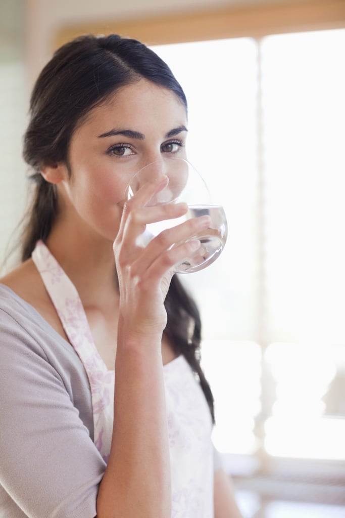 Should you drink water when choking?