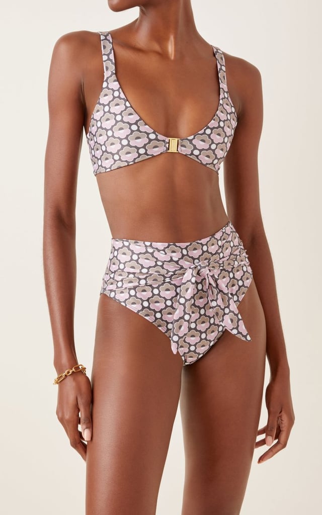 Cin Cin High-Rise Printed Bikini Bottom