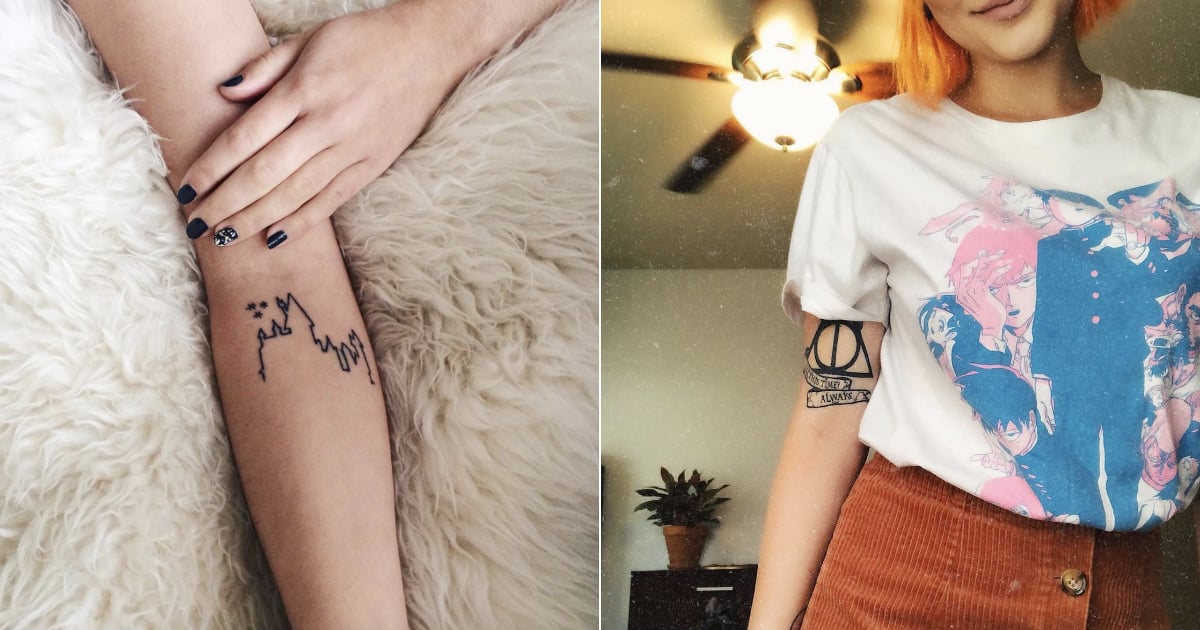 47 Cool and Magical Harry Potter Inspired Tattoos  StayGlam