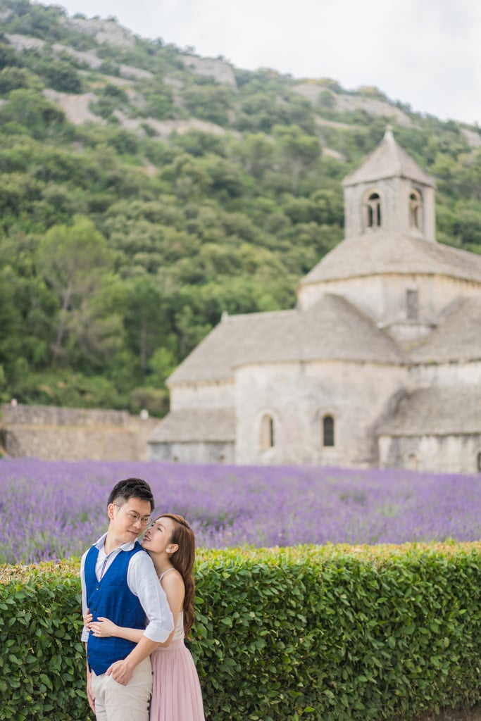 Engagement Shoot in Lavender Fields of Provence, France