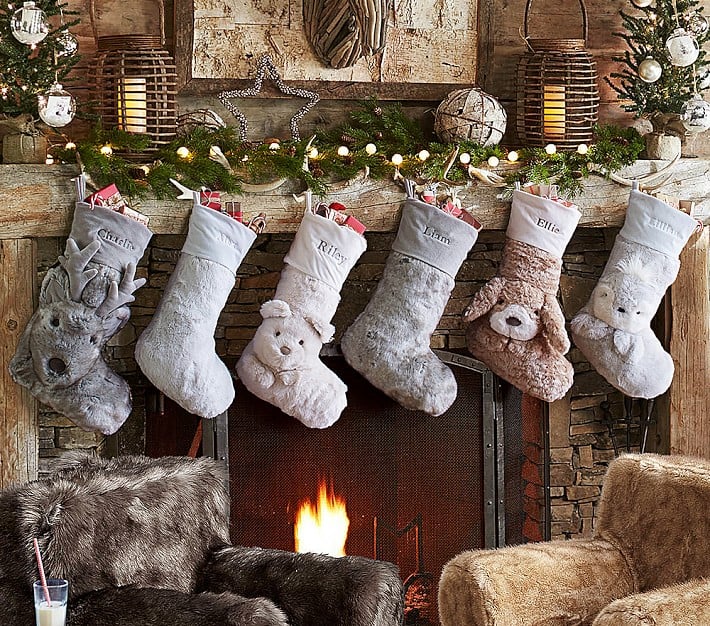 Faux Fur Stocking Collection