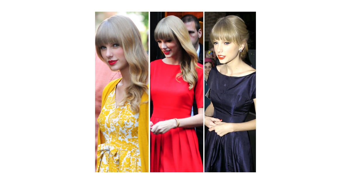 taylor swift red lipstick