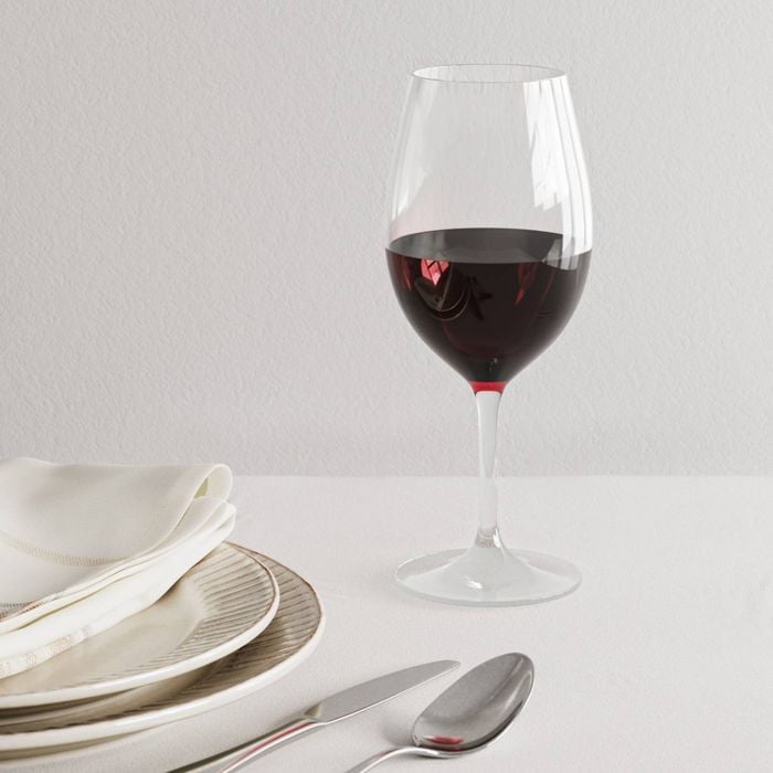 Raise a Glass: Threshold Plastic Stemmed Wine Glass