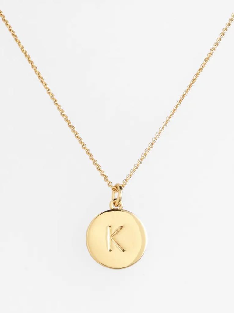 A Fashion Gift For 10-Year-Olds: Kate Spade New York One in a Million Initial Pendant Necklace