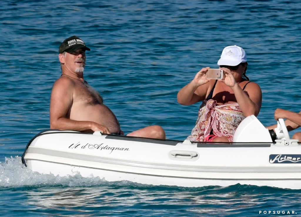 Pierce Brosnan and Keely Smith in Italy June 2017