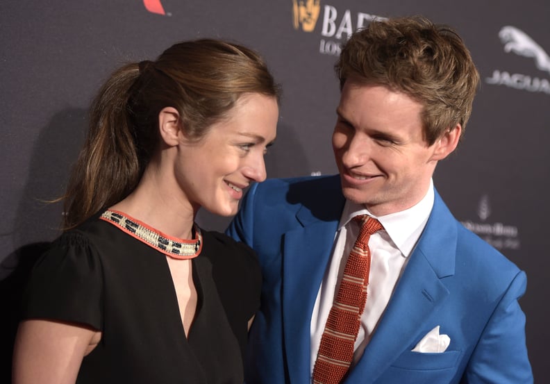 Hannah Bagshawe and Eddie Redmayne