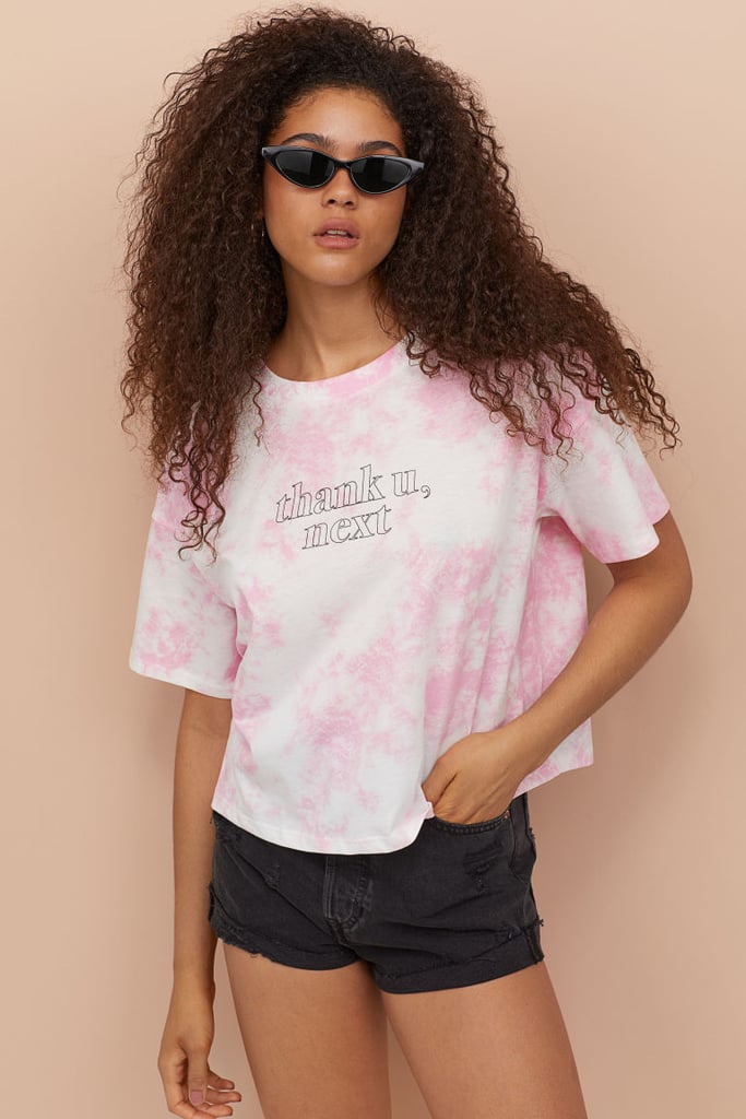 H&M T-shirt with Printed Text