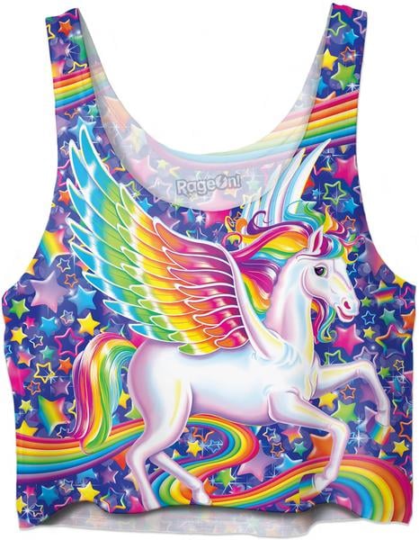 Lisa Frank Skye Crop Top