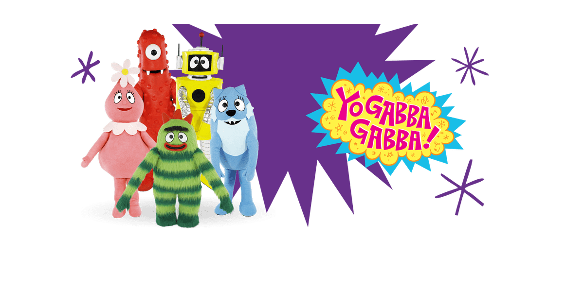 Yo Gabba Gabba!, 2+, Nickelodeon.