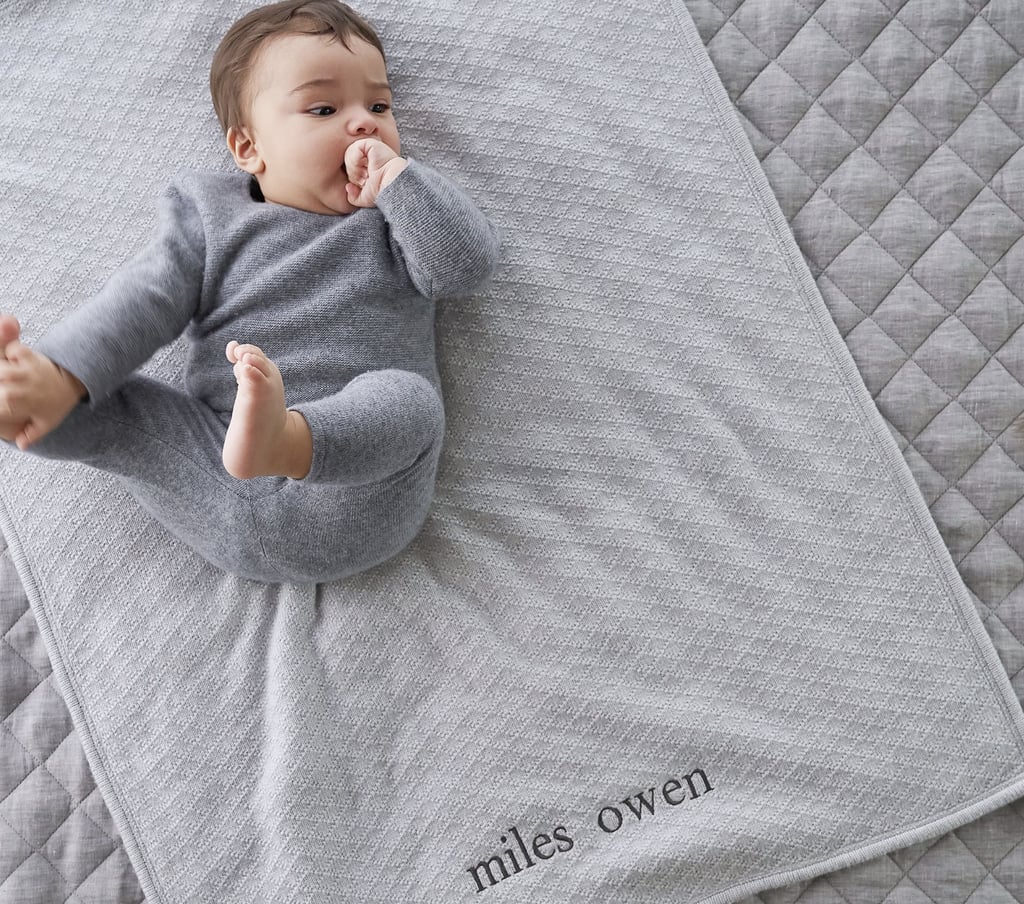 一个奢侈的婴儿毛毯