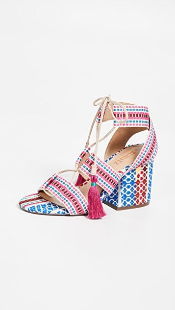 Schutz Emilen Block Heel Sandals