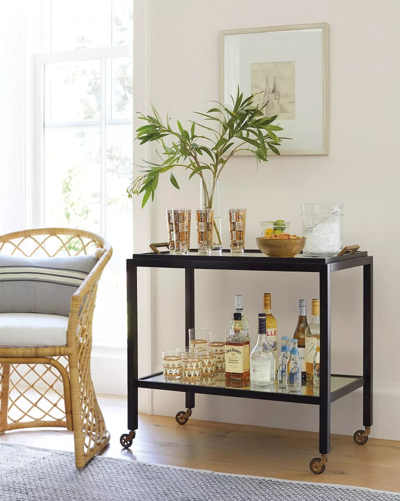 A Bar Cart From Serena & Lily