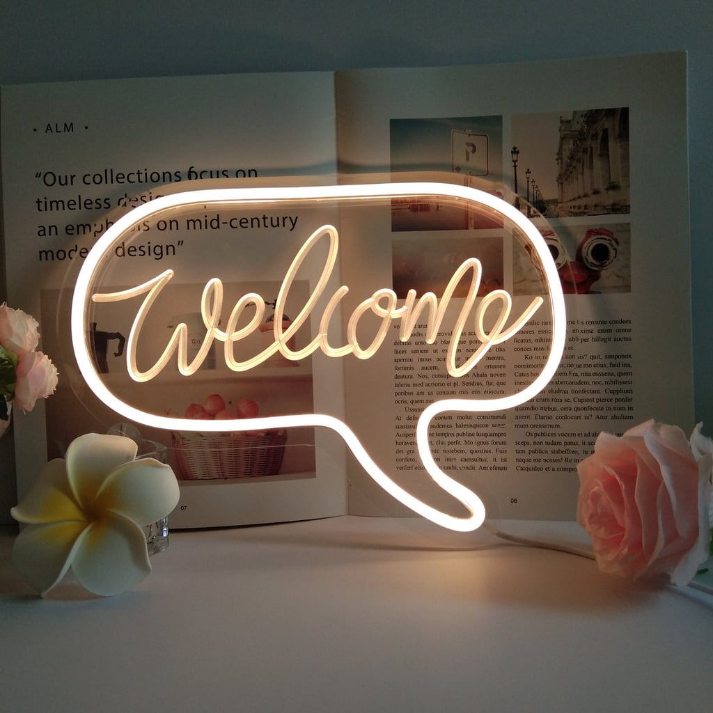 Welcome Neon Sign