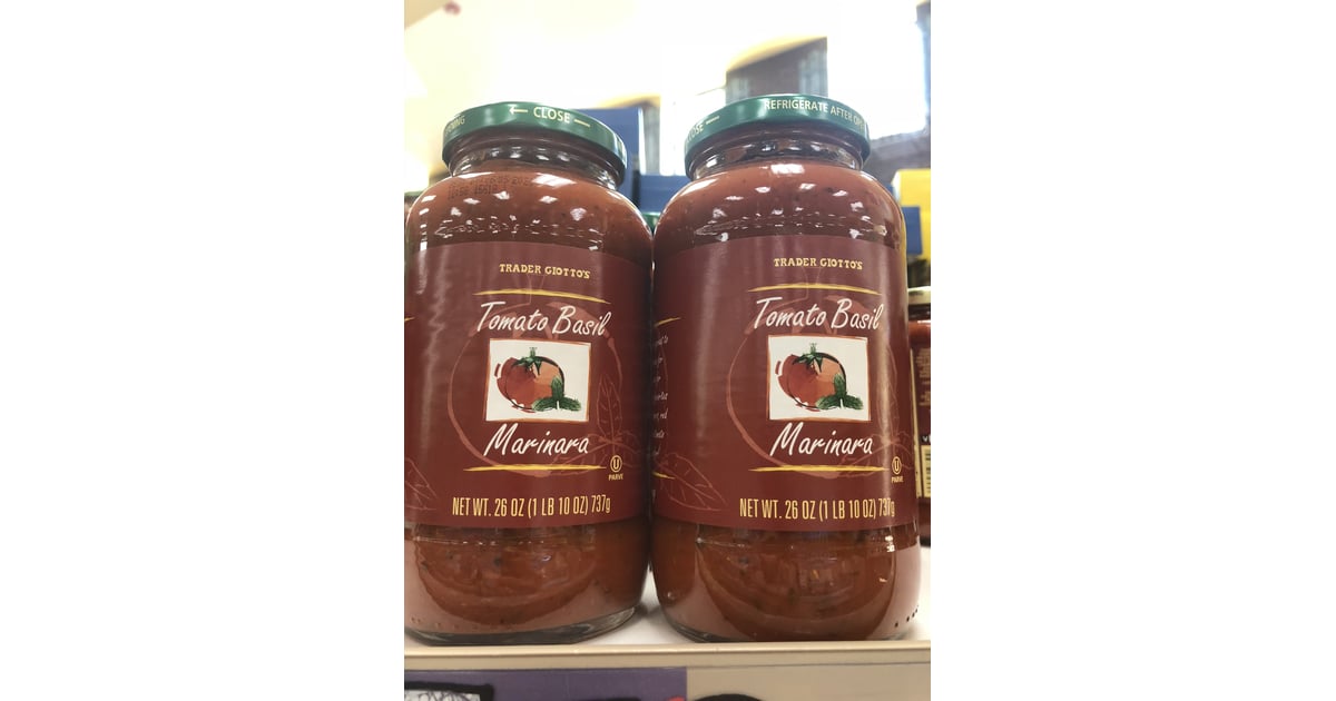 Marinara Sauce Trader Joe's Pantry Staples POPSUGAR Fitness Photo 52
