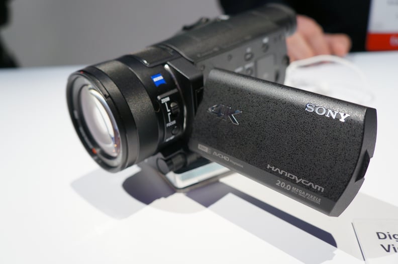 Caméra 4K portable, Caméscope 4K, Handycam FDR-AX100E