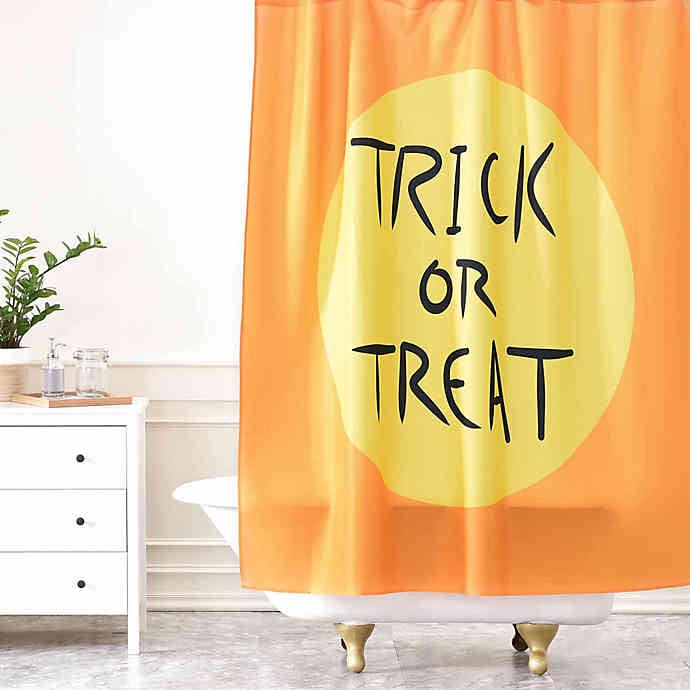 Deny Designs Lisa Argyropoulos Trick or Treat Shower Curtain