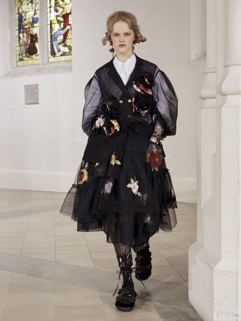Simone Rocha Fall 2021 Features Patchwork and Regencycore