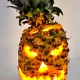 Ditch the Pumpkin and Carve a Spooky Pineapple Jack-o'-Lantern Instead — Get the DIY