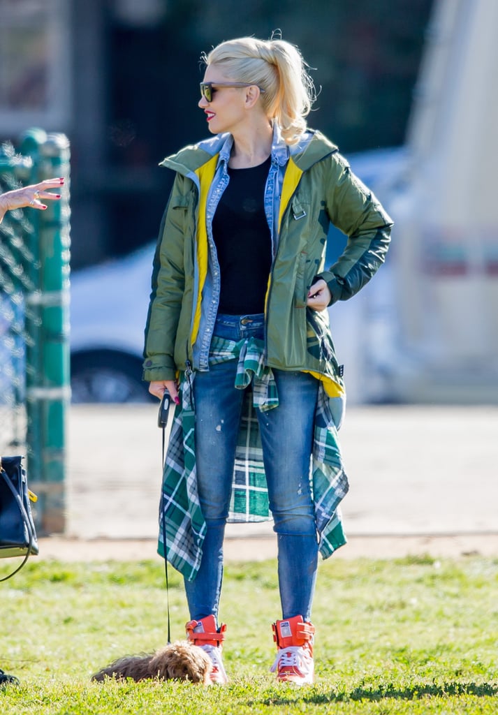 Gwen Stefani Out in LA February 2016