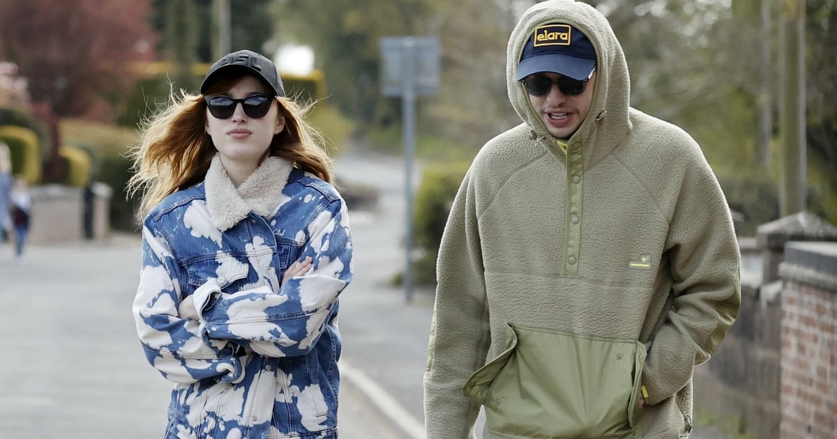 Our Heads Are in the Clouds Over Phoebe Dynevor’s Dreamy Denim Jacket With Pete Davidson