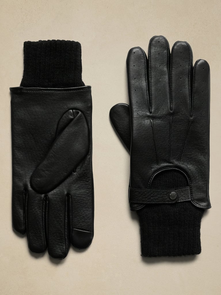 Banana Republic Leather Driving Gloves