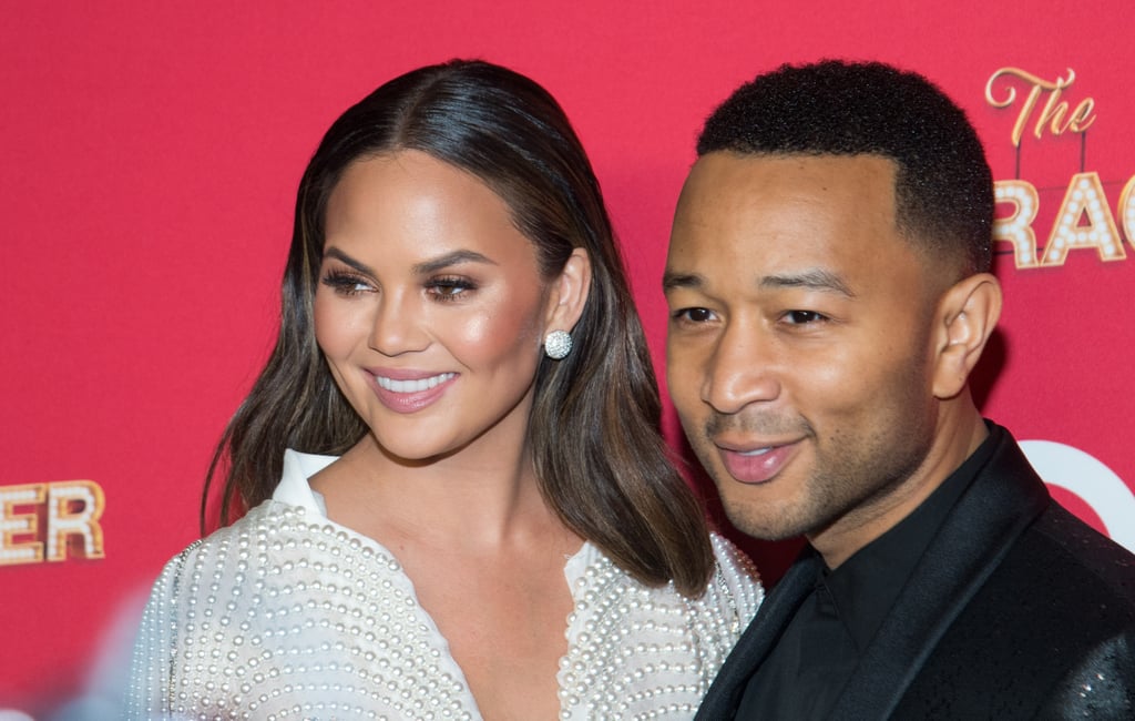 Chrissy Teigen and John Legend at Target's Toycracker Event