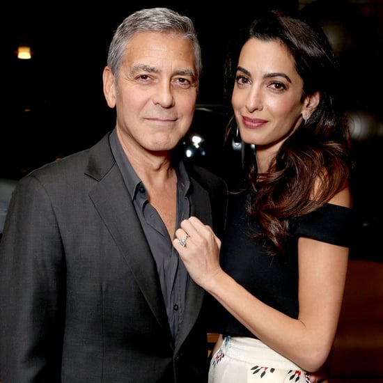 George and Amal Clooney at Hollywood's Night Under the Stars