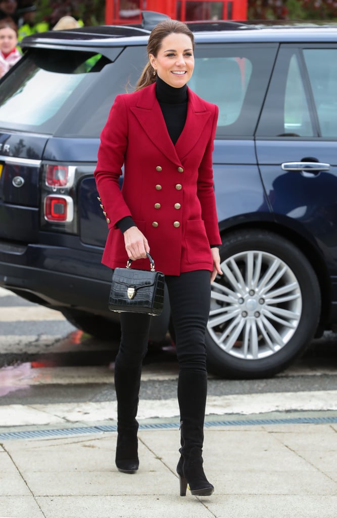 Kate Middleton Red Jacket May 2019