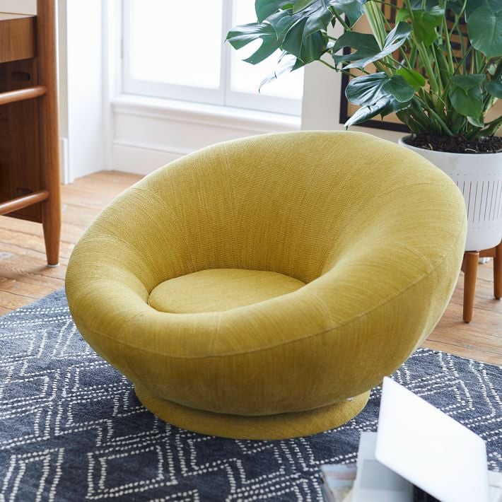 West Elm Groovy Swivel Chair